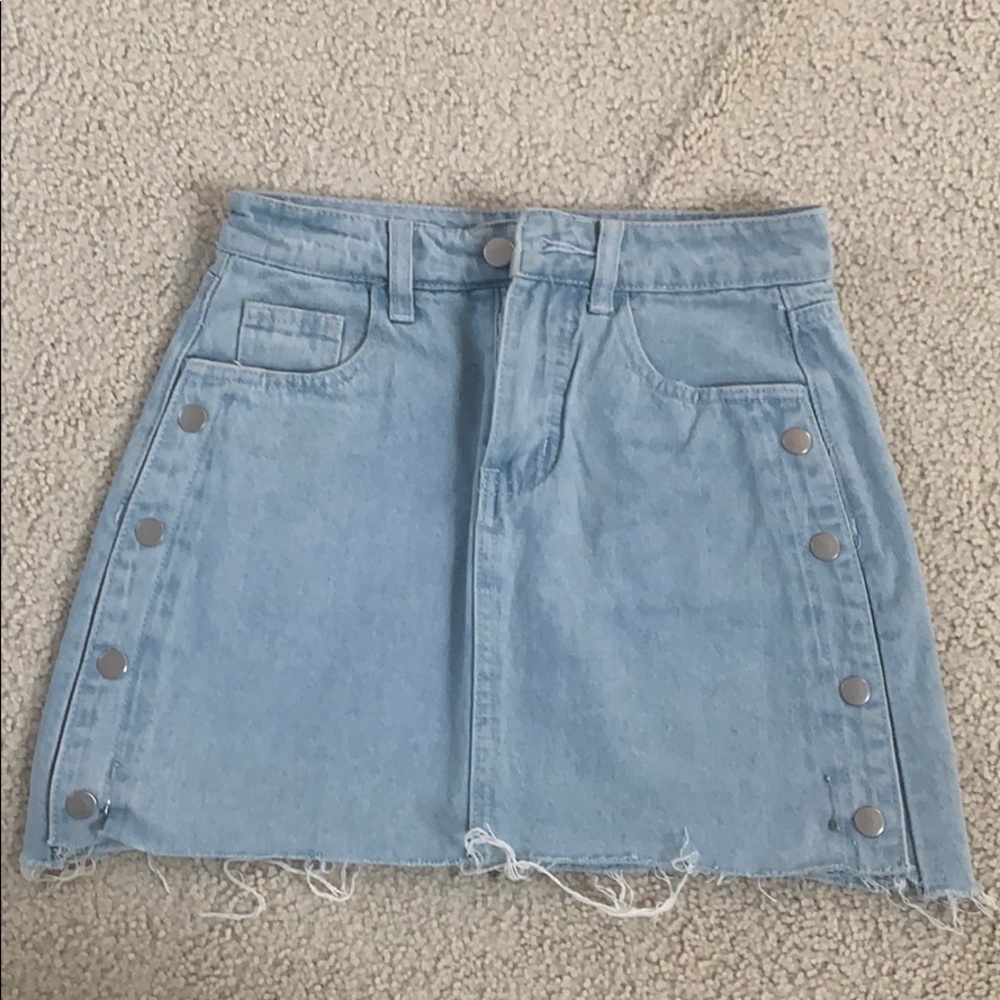 Jean skirt